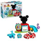 Lego Duplo | Disney Casa y Coche de Mickey Mouse de Juguete, Juego Educativo para Clasificar por...