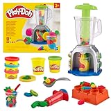 Hasbro Play-Doh Swirlin’ Smoothies, Batidora de Juguete para Niños y Niñas de 3 Años o Más,...